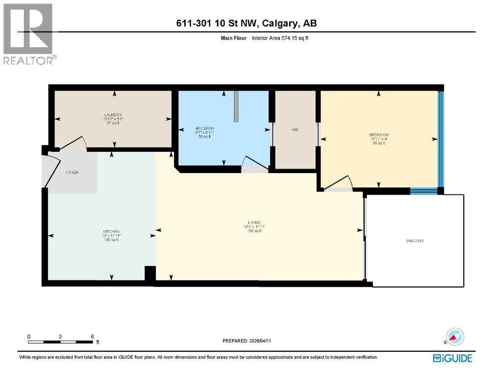 611, 301 10 Street NW, Calgary, Alberta  T2N 1V5 - Photo 27 - A2301154