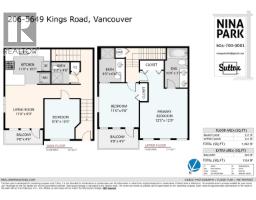 206 5649 KINGS ROAD, Vancouver, British Columbia
