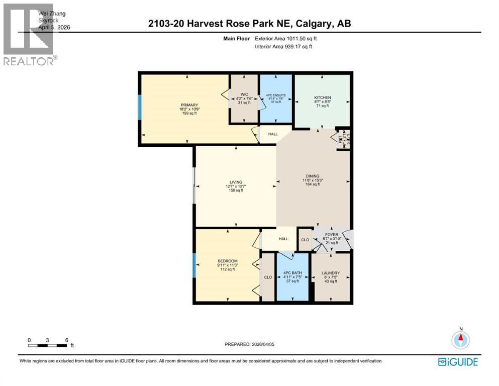 2103, 20 Harvest Rose Park Ne, Calgary, Alberta  T3K 4Z1 - Photo 20 - A2298449