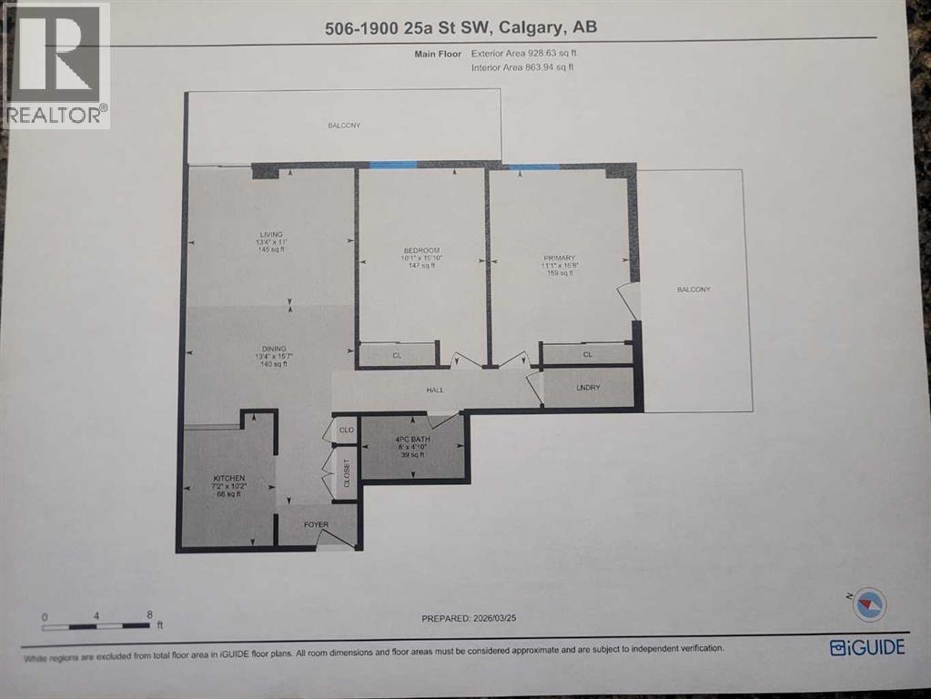 506, 1900 25a Street SW, Calgary, Alberta  T3E 1Y5 - Photo 27 - A2295762