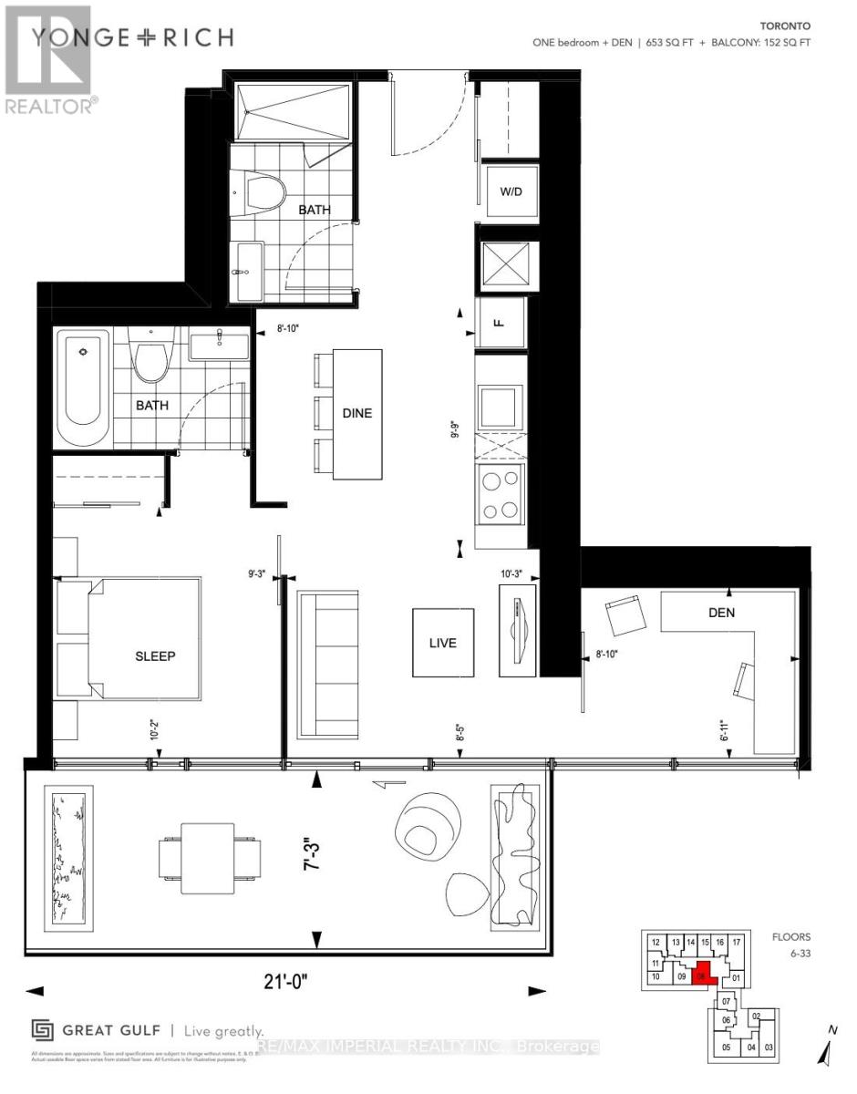 1708 - 25 Richmond Street E, Toronto (Church-Yonge Corridor), Ontario  M5C 0A6 - Photo 2 - C13039012