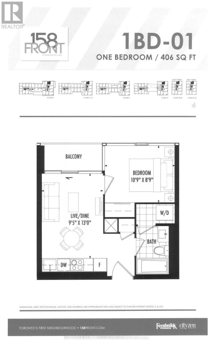 1819 - 158 Front Street E, Toronto, Ontario  M5A 0K9 - Photo 24 - C13039164