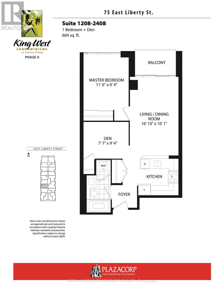 1208 - 75 E Liberty Street, Toronto, Ontario  M6K 3R3 - Photo 24 - C13039854