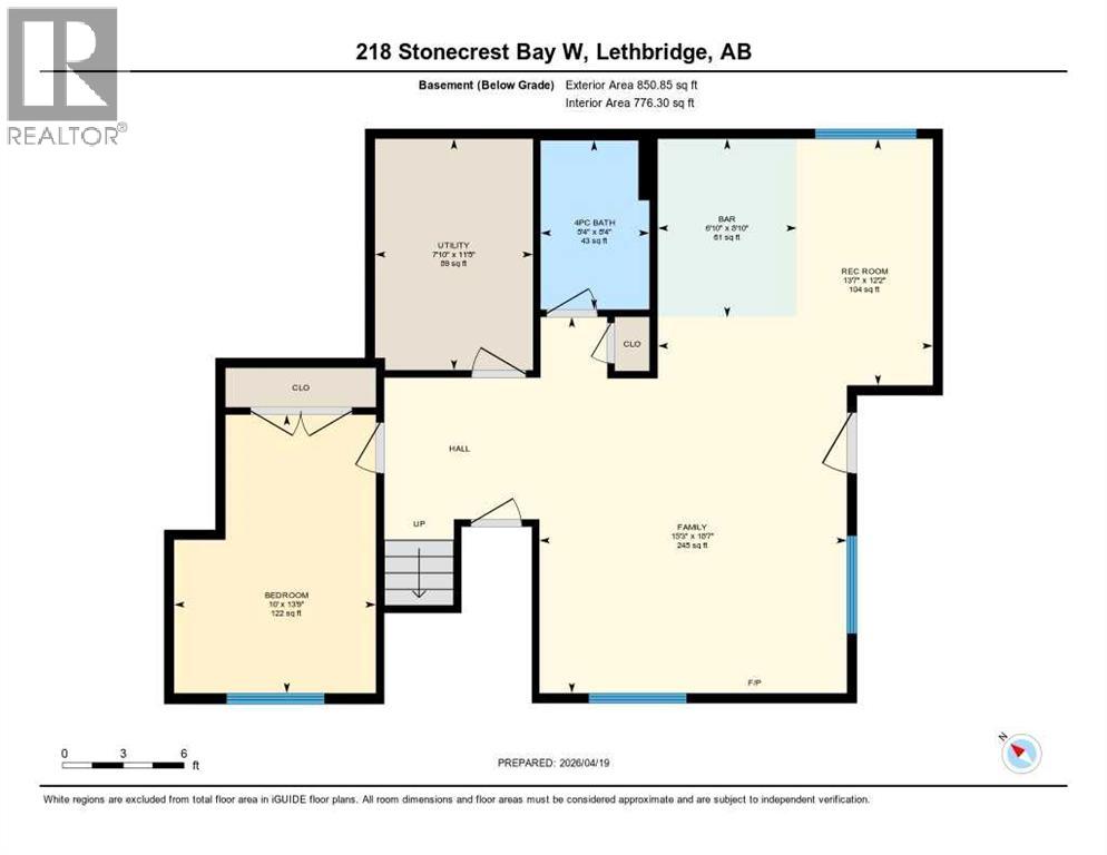 218 Stonecrest Bay W, Lethbridge, Alberta  T1K 5N7 - Photo 43 - A2303304