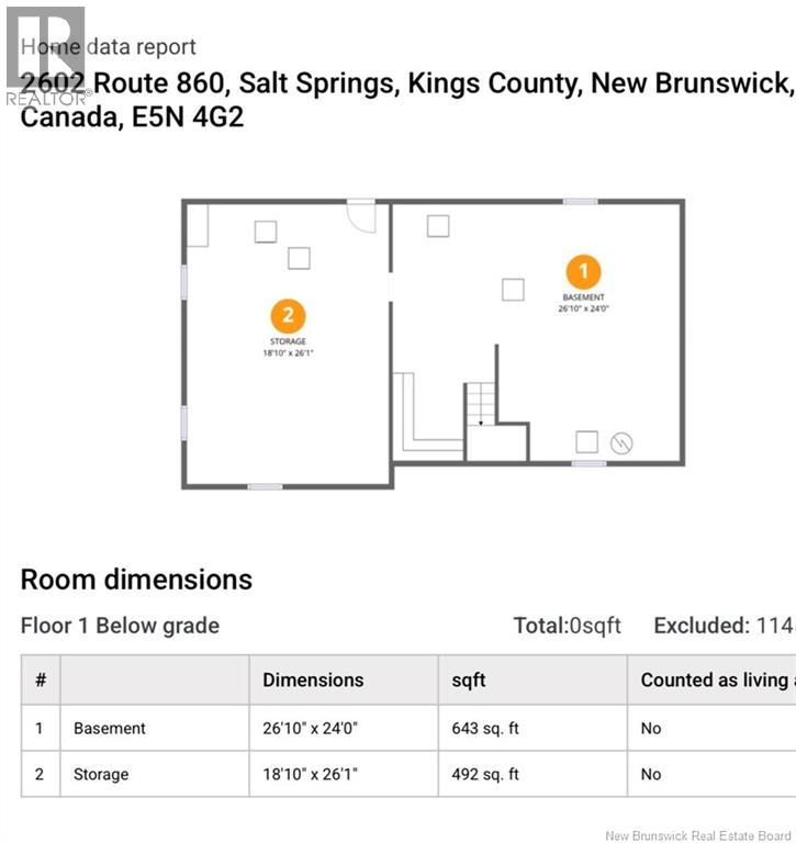 2602 Route 860, Salt Springs, New Brunswick  E5N 4G2 - Photo 30 - NB137711