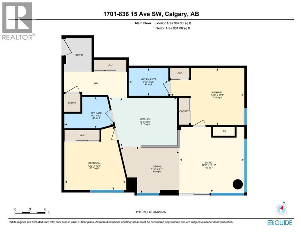 1701, 836 15 Avenue, Calgary, Alberta  T2R 1S2 - Photo 33 - A2299724