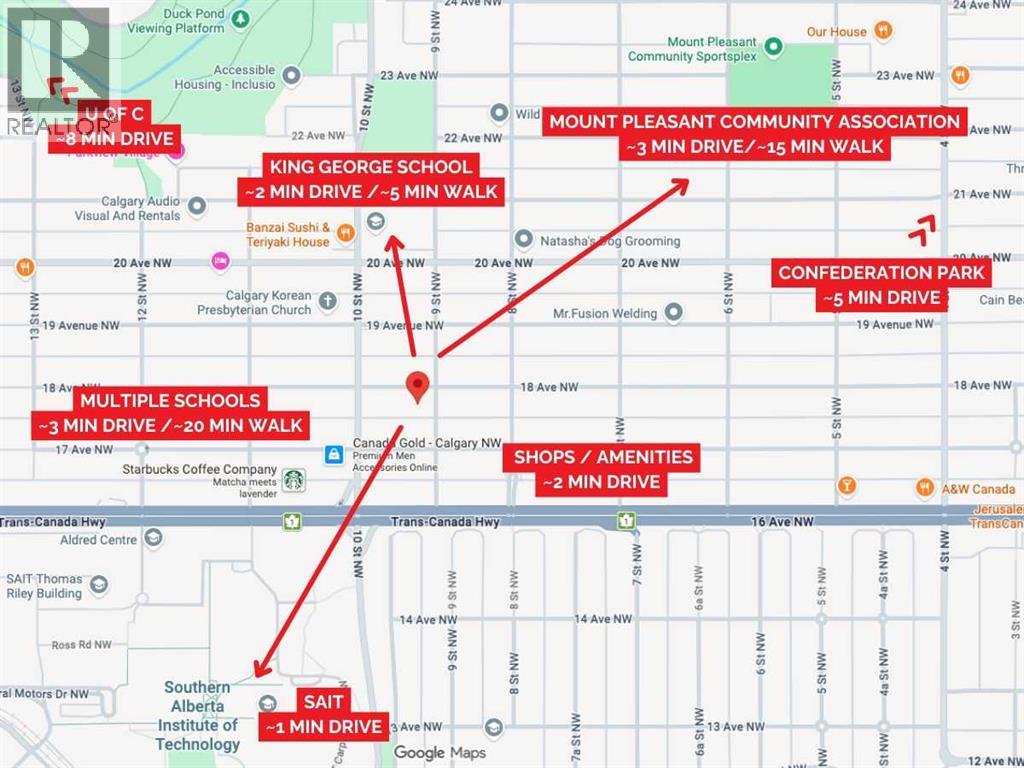 1009 18 Avenue Nw, Calgary, Alberta  T2M 0V8 - Photo 14 - A2304768