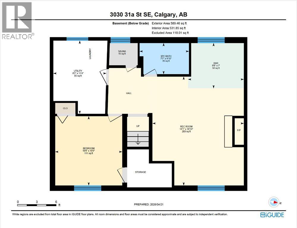 3030 31a Street SE, Calgary, Alberta  T2B 0S9 - Photo 40 - A2303930