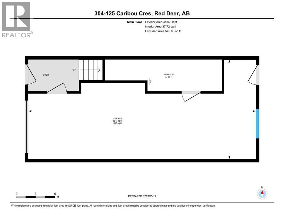 304, 125 Caribou Crescent, Red Deer, Alberta  T2P 0P5 - Photo 34 - A2294993