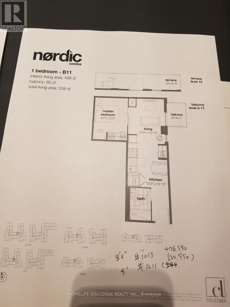 1211 - 500 Wilson Avenue, Toronto, Ontario  M3H 0E5 - Photo 9 - C13042598