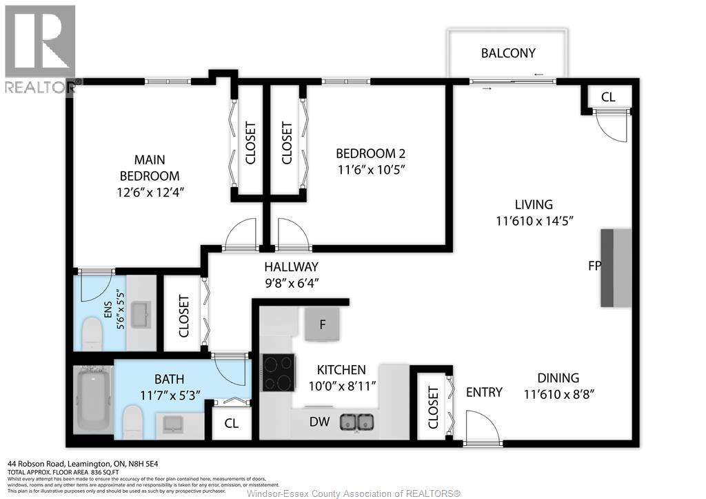 44 Robson Road Unit# 303, Leamington, Ontario  N8H 5E4 - Photo 32 - 26009171