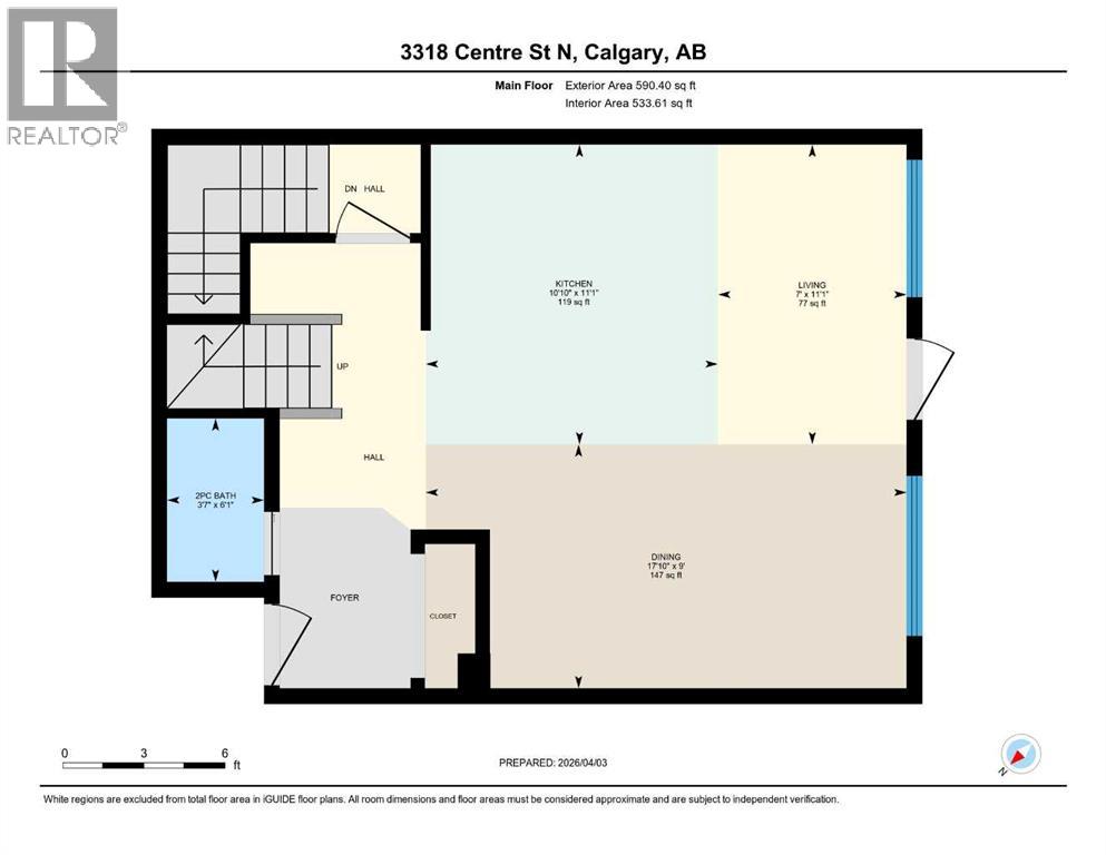 2, 3318 Centre Street NE, Calgary, Alberta  T2E 2X8 - Photo 4 - A2304282