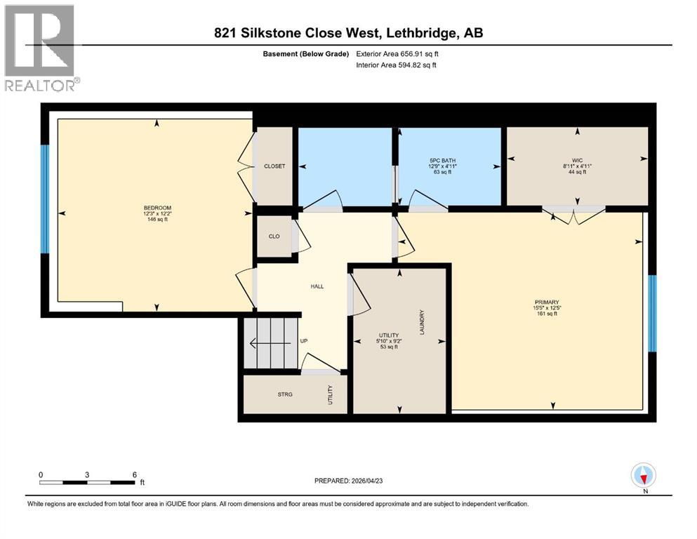 821 Silkstone Close W, Lethbridge, Alberta  T1J 5C6 - Photo 33 - A2304227