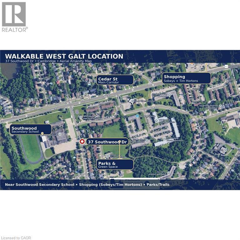 37 Southwood Drive, Cambridge, Ontario  N1S 3S3 - Photo 2 - 40805307