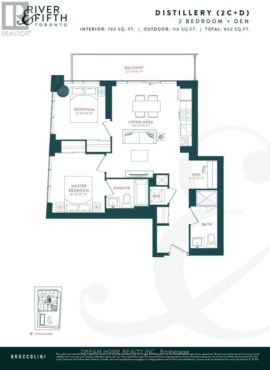 1702 - 5 Defries Street, Toronto, Ontario  M5A 0W7 - Photo 17 - C13043944