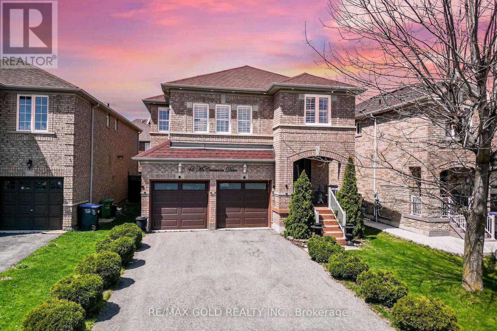46 MCCRIMMON DRIVE, Brampton, Ontario