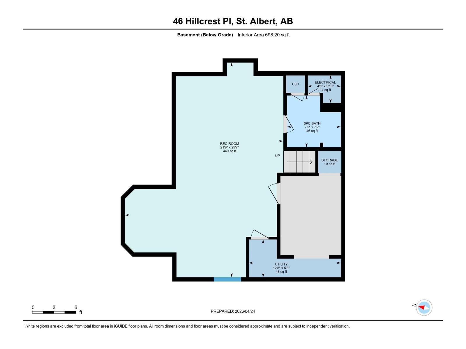 46 Hillcrest Pl, St. Albert, Alberta  T8N 6S2 - Photo 75 - E4484236