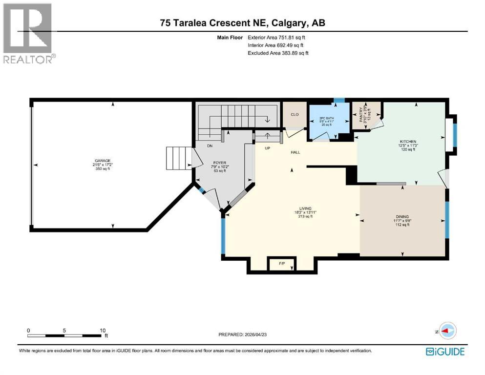 75 Taralea Crescent Ne, Calgary, Alberta  T3J 5A8 - Photo 4 - A2304804