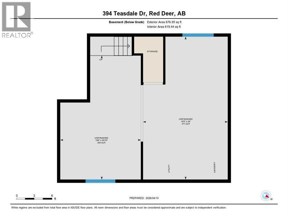 394 Teasdale Drive, Red Deer, Alberta  T4P 0P8 - Photo 39 - A2300409