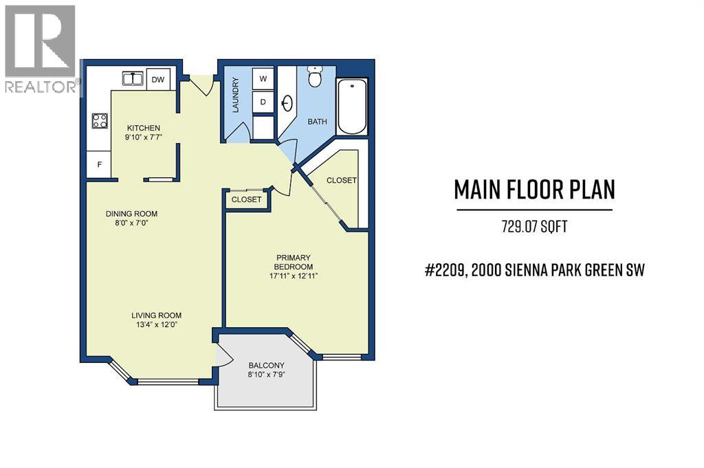 2209, 2000 Sienna Park Green SW, Calgary, Alberta  T3H 3N7 - Photo 29 - A2304871