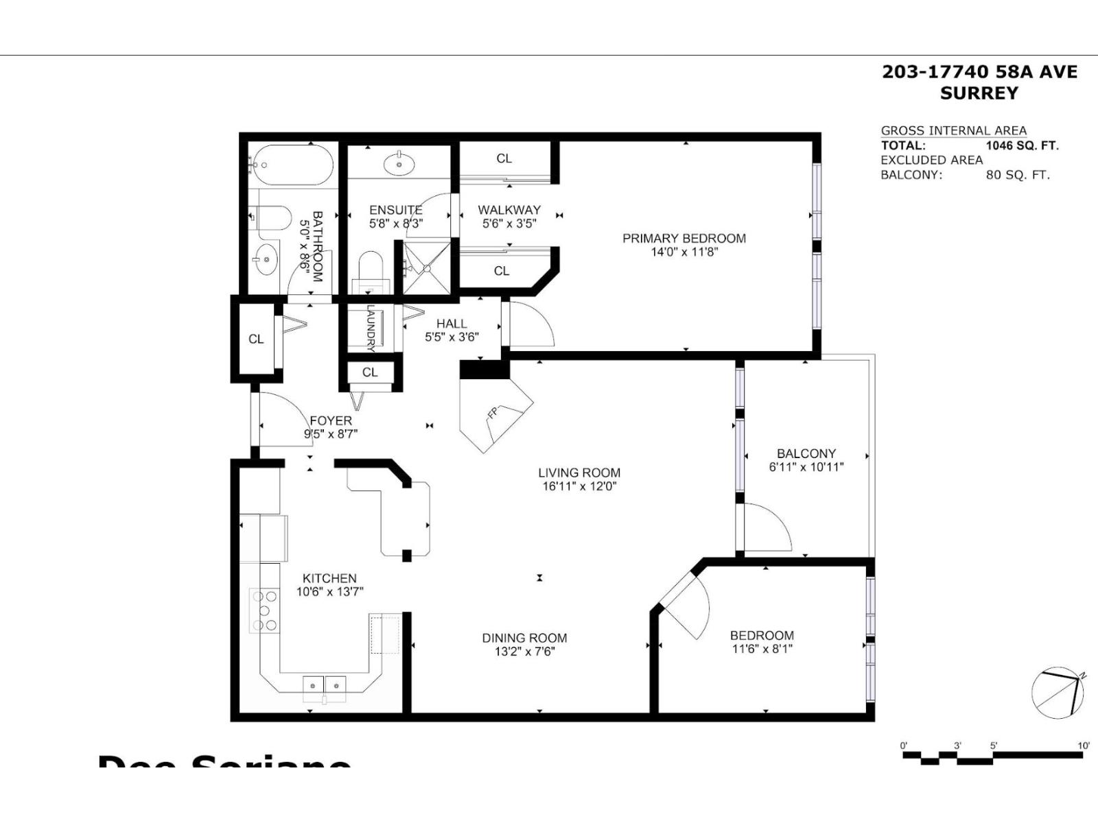 203 17740 58a Avenue, Surrey, British Columbia  V3S 8M5 - Photo 2 - R3114490