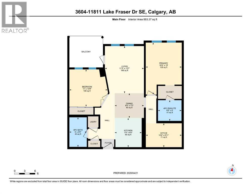 3604, 11811 Lake Fraser Drive SE, Calgary, Alberta  T2J 7J4 - Photo 44 - A2304046