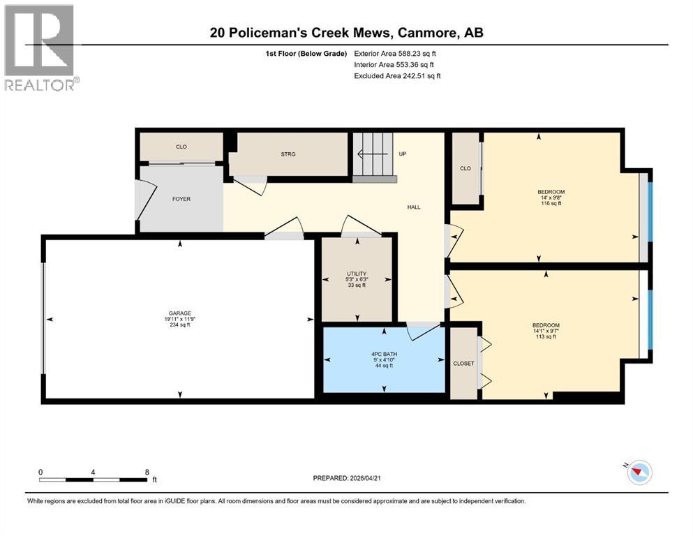 20 Policeman's Creek Mews, Canmore, Alberta  T1W 0P4 - Photo 49 - A2305217