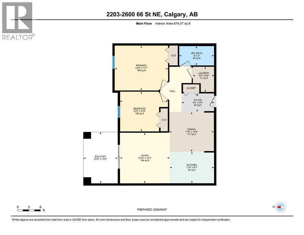 2203, 2600 66 Street NE, Calgary, Alberta  T1Y 7L1 - Photo 8 - A2305467