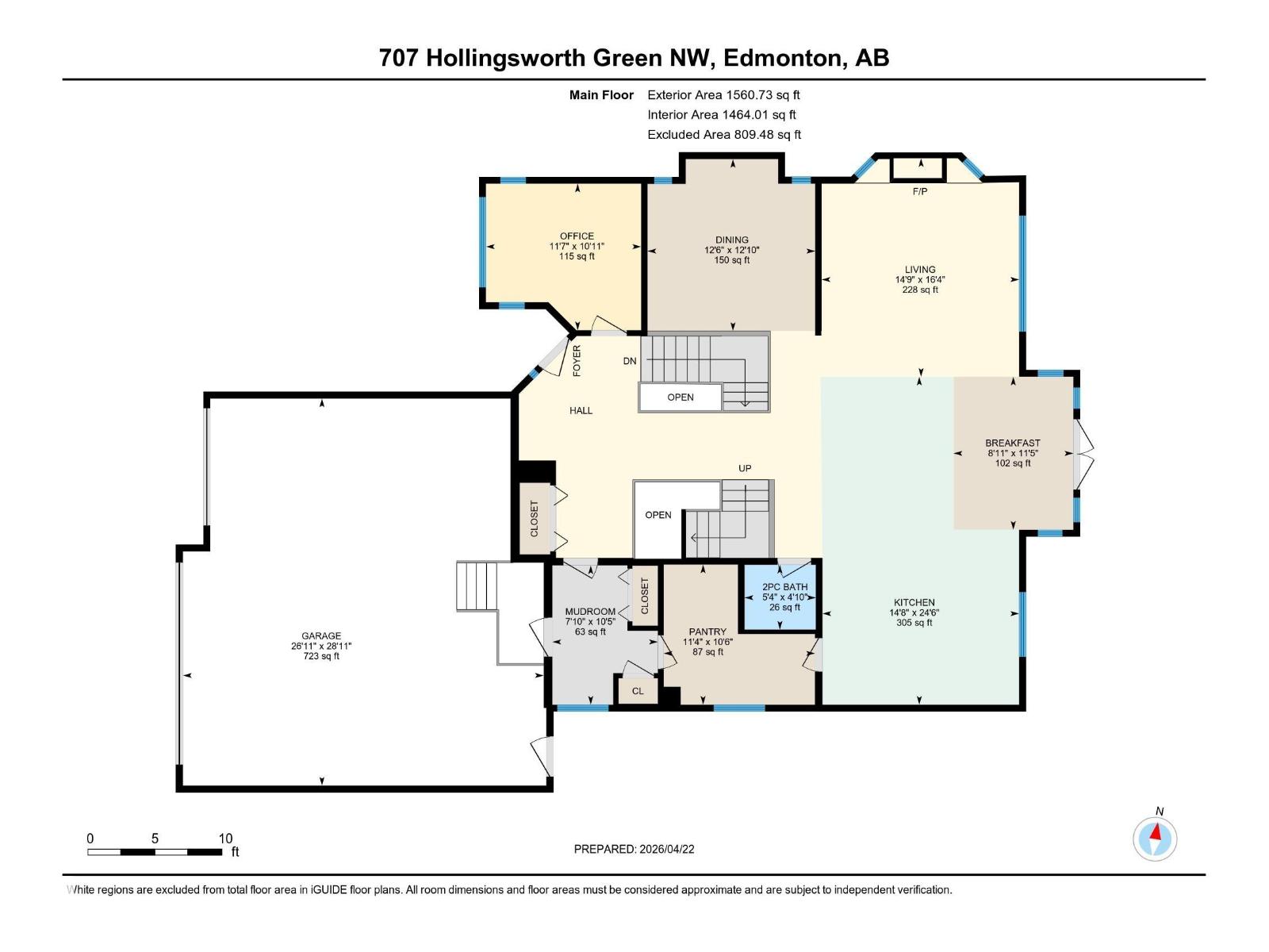 707 Hollingsworth Gr Nw, Edmonton, Alberta  T6R 3G6 - Photo 71 - E4483803