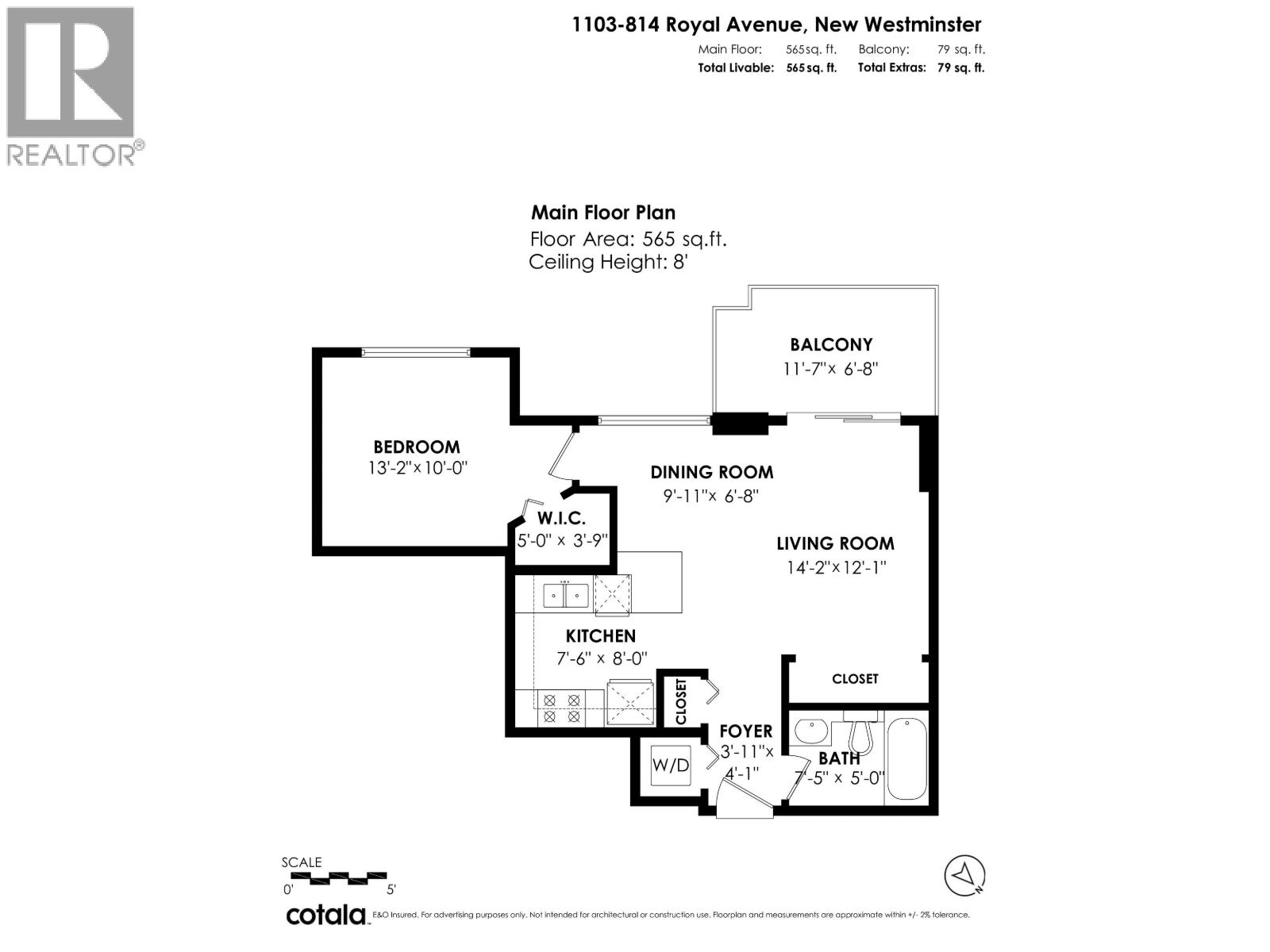 1103 814 Royal Avenue, New Westminster, British Columbia  V3M 1J9 - Photo 32 - R3115030