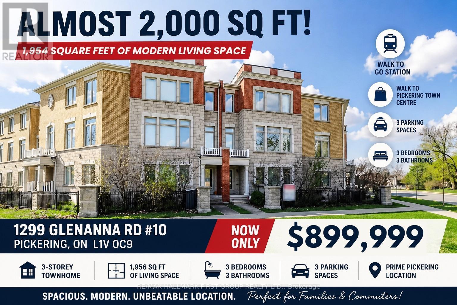 10 - 1299 GLENANNA ROAD, Pickering, Ontario