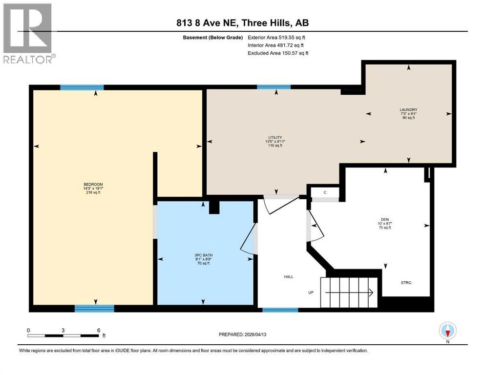 813 8 Avenue Ne, Three Hills, Alberta  T0M 2A0 - Photo 44 - A2301317