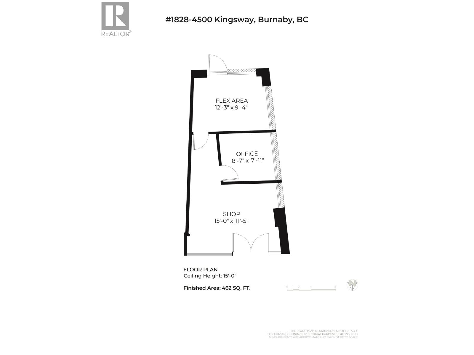 1828 4500 Kingsway, Burnaby, British Columbia  V5H 2A9 - Photo 5 - C8078224