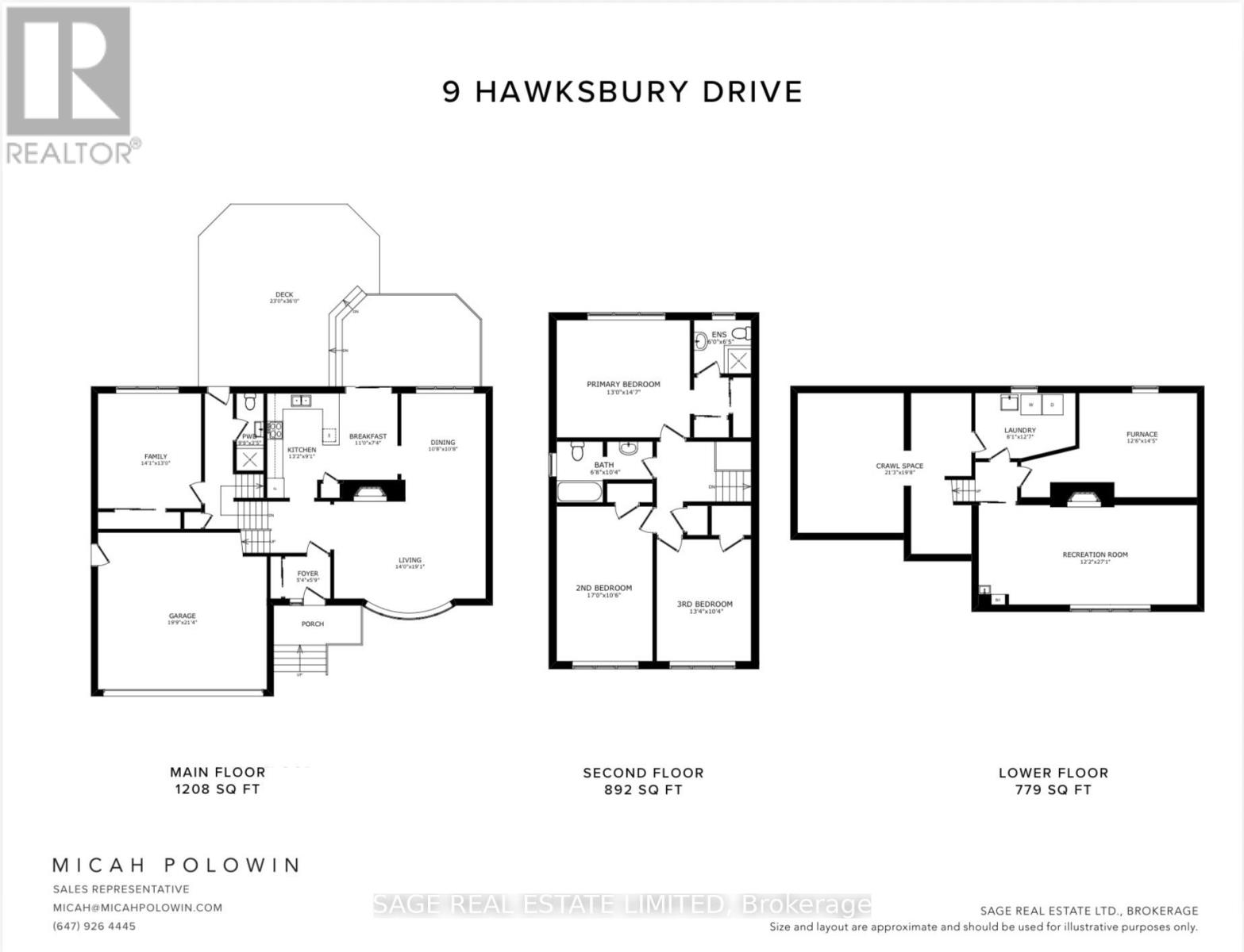 9 Hawksbury Drive, Toronto, Ontario  M2K 1M2 - Photo 27 - C13049764