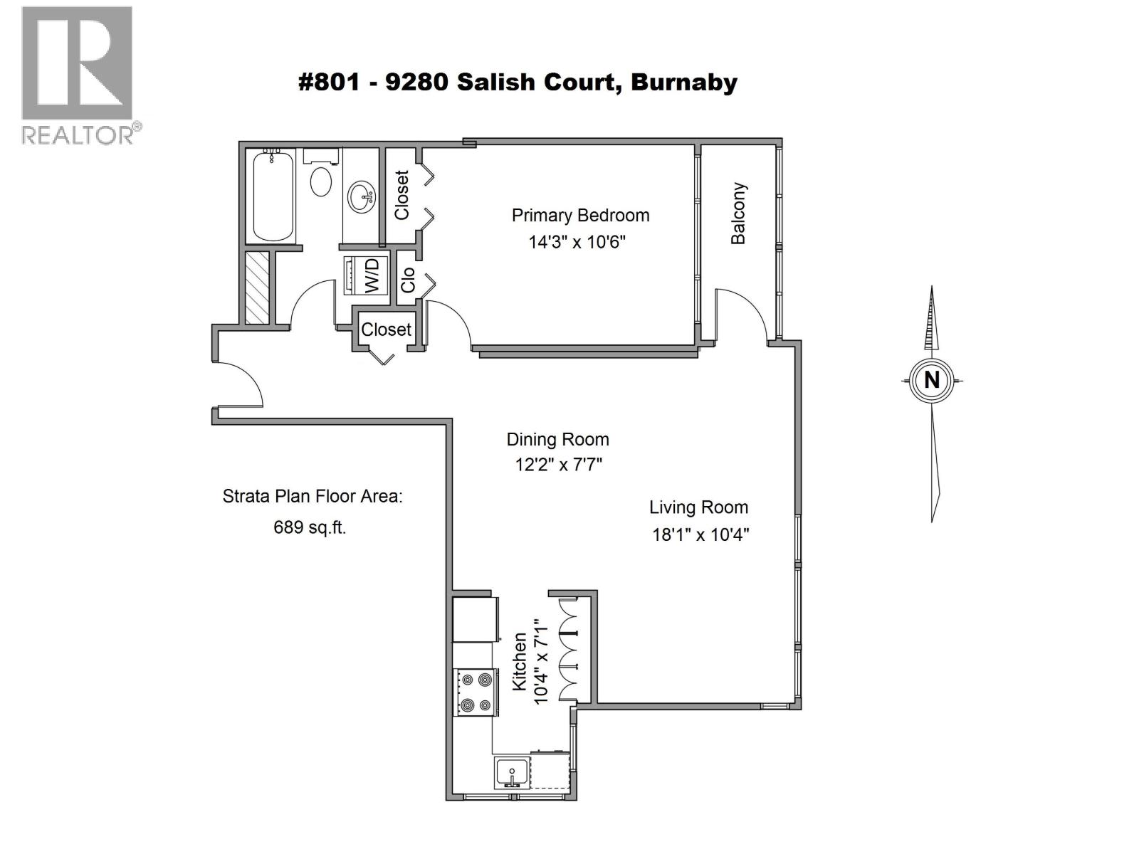801 9280 Salish Court, Burnaby, British Columbia  V3J 7J8 - Photo 6 - R3016718