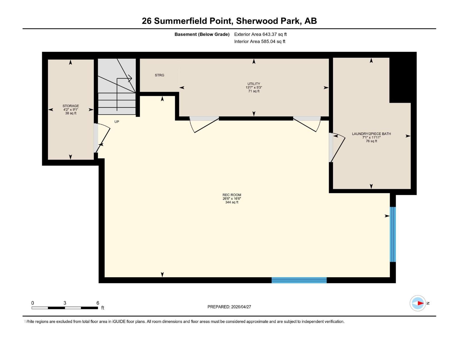 26 Summerfield Pt, Sherwood Park, Alberta  T8H 2P6 - Photo 57 - E4484398