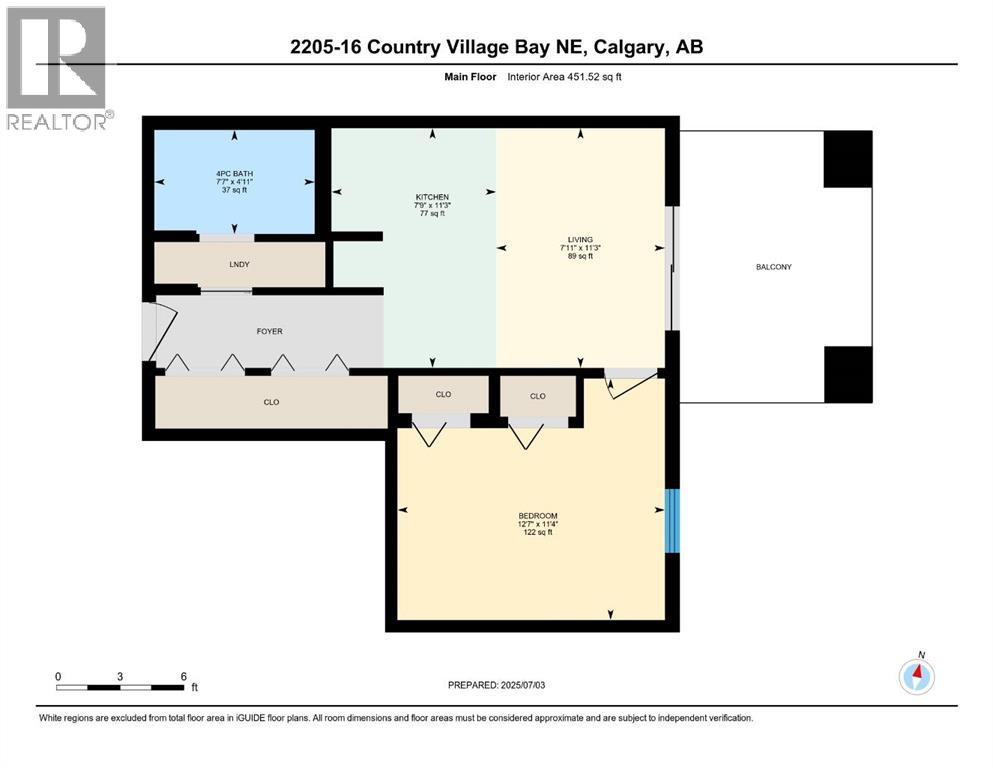 2205, 16 Country Village Bay Ne, Calgary, Alberta  T3K 5Y9 - Photo 25 - A2298447