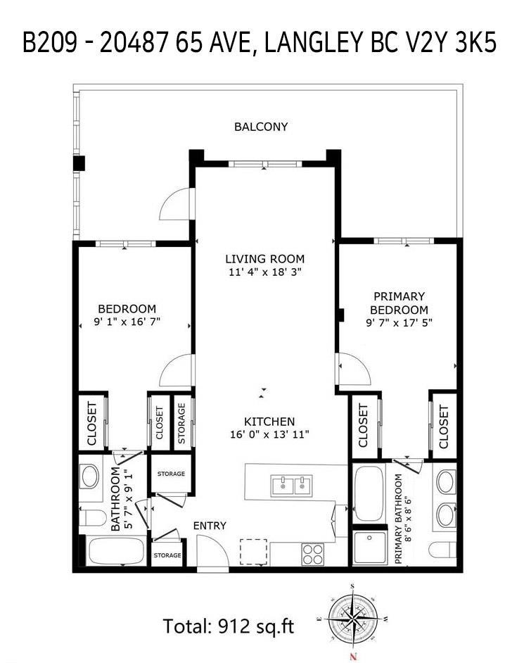 B209 20487 65 Avenue, Langley, British Columbia  V2Y 3K6 - Photo 27 - R3115299