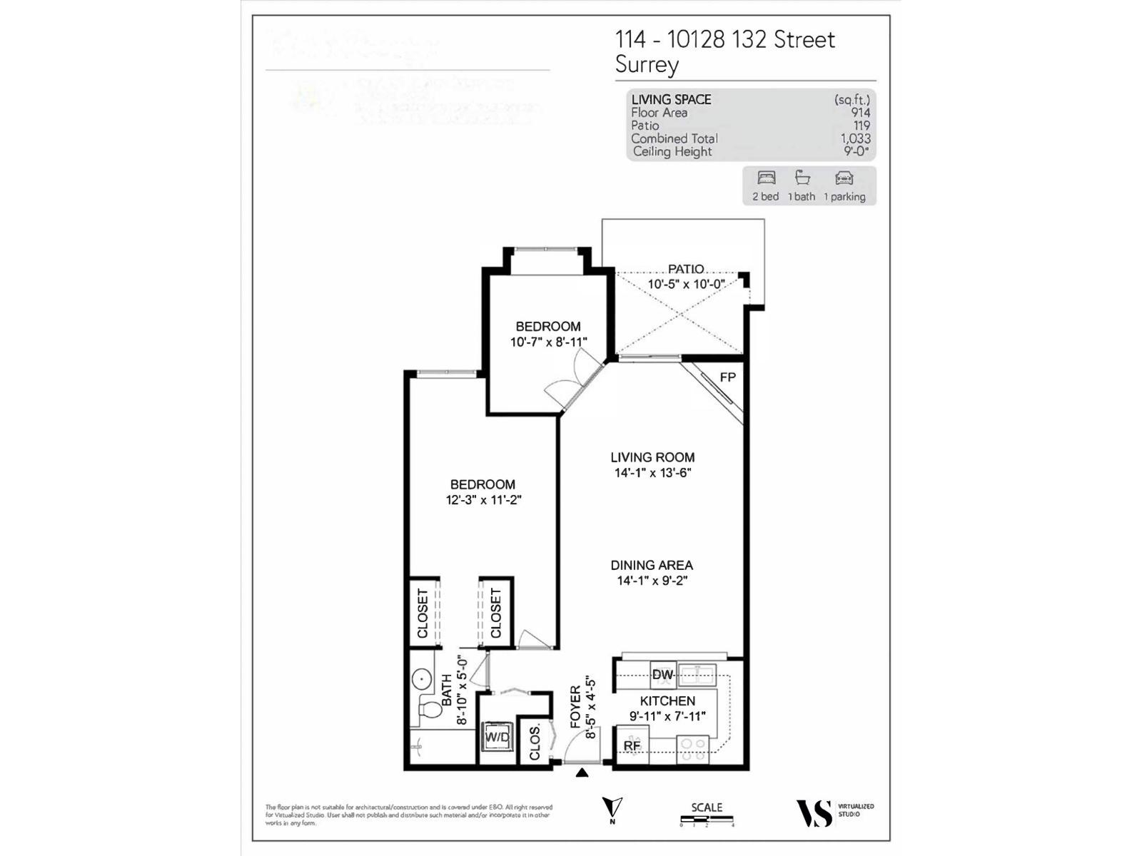 114 10128 132 Street, Surrey, British Columbia  V3T 3T5 - Photo 20 - R3116154