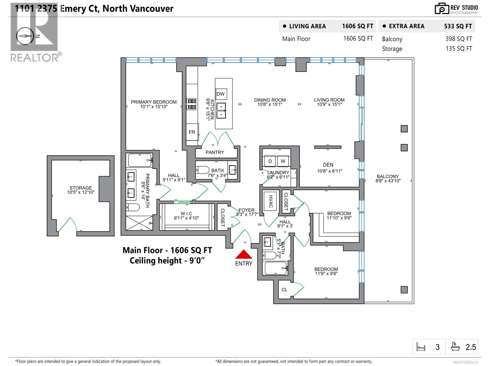 1101 2375 Emery Court, North Vancouver, British Columbia  V7J 0E8 - Photo 19 - R3116466