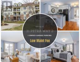 2 - 31 PETRA WAY, Whitby, Ontario