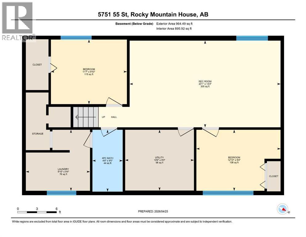 5751 55 Street, Rocky Mountain House, Alberta  T4T 1J7 - Photo 45 - A2305757