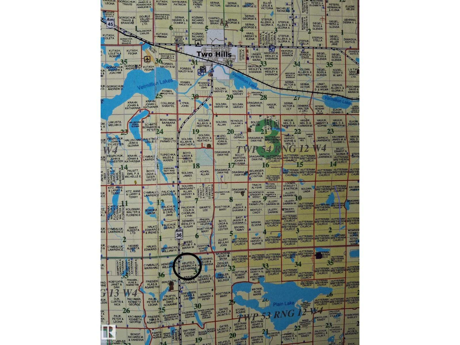 TWP RD 540 HIGHWAY 36, Rural Two Hills County, Alberta