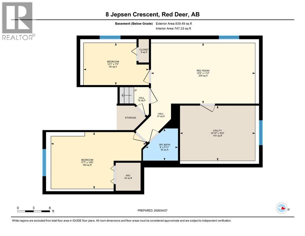 8 Jepsen Crescent, Red Deer, Alberta  T4P 0A9 - Photo 34 - A2304156