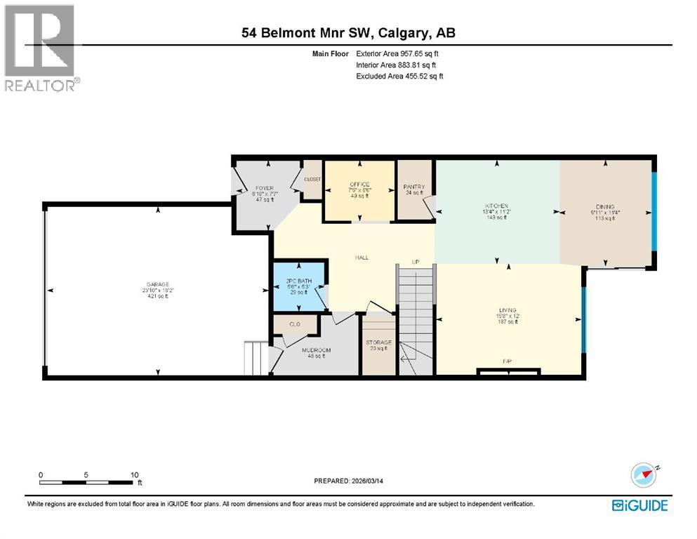 54 Belmont Manor SW, Calgary, Alberta  T2X 5E4 - Photo 24 - A2300250