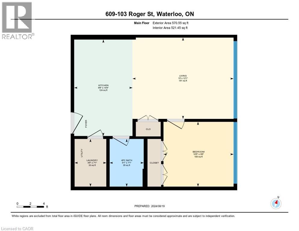 103 Roger Street Unit# 609, Waterloo, Ontario  N2J 0G2 - Photo 13 - 40824585