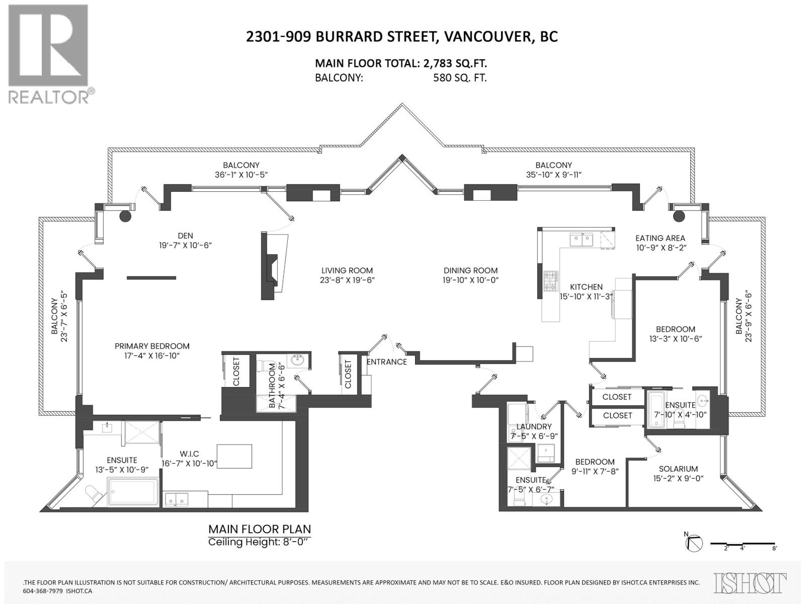 2301 909 Burrard Street, Vancouver, British Columbia  V6Z 2N2 - Photo 39 - R3116587