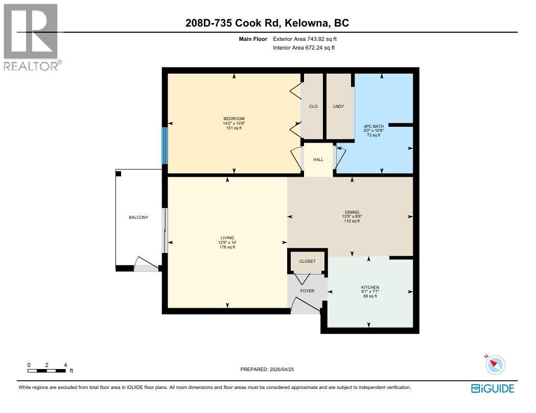 735 Cook Road Unit# 208d, Kelowna, British Columbia  V1W 9G6 - Photo 13 - 10383640
