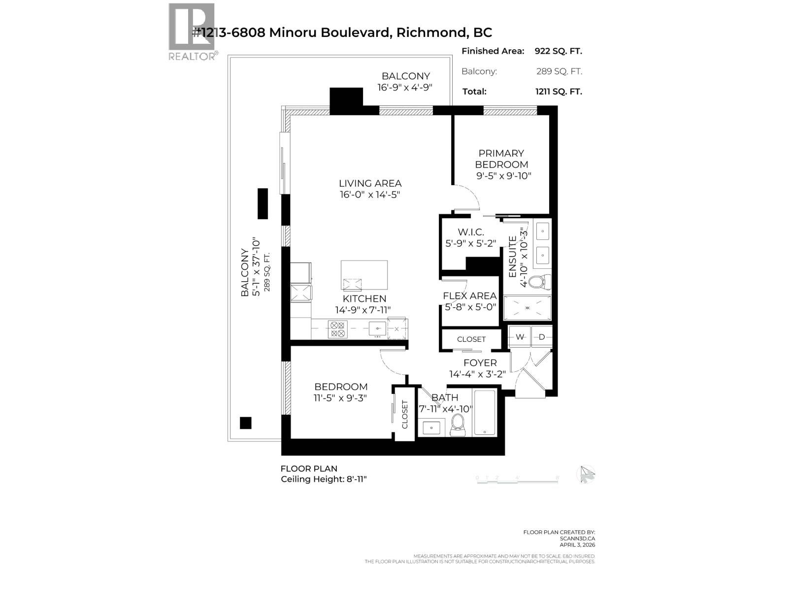 1213 6808 Minoru Boulevard, Richmond, British Columbia  V6Y 0M7 - Photo 40 - R3094665