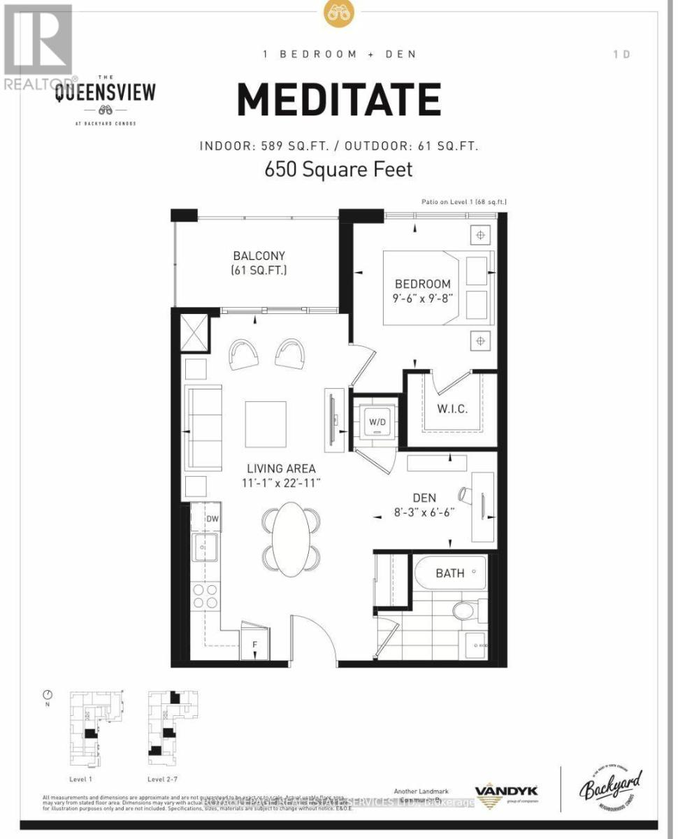 605 - 25 Neighbourhood Lane, Toronto, Ontario  M8Y 0C4 - Photo 2 - W13052444